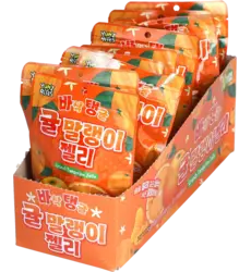 Yum'z Bites - Crunch Tangerine Jelly 10x40g