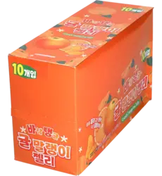 Yum'z Bites - Crunch Tangerine Jelly 10x40g