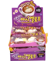 Yum'z Bites - Puppy Marshmallow 6x30g