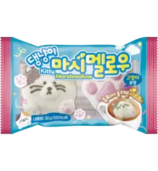 Yum'z Bites - Kitty Marshmallow 6x30g