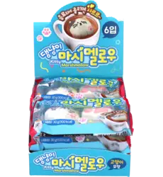 Yum'z Bites - Kitty Marshmallow 6x30g