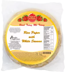 Ngon Ngon - White Sesame Cracker 22cm 400g