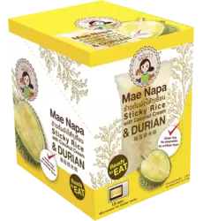 Mae Napa - Sticky Rice Cake Coconut Cream & Durian 80g