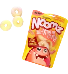 Noomz - Freeze Dried Sweets Jelly Rings Peach 55g