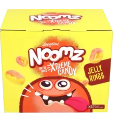Noomz - Freeze Dried Sweets Jelly Rings Peach 55g