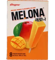 Melona - Ice Bar Mango 8x70ml
