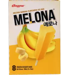 Melona - Ice Bar Banana 8x70ml