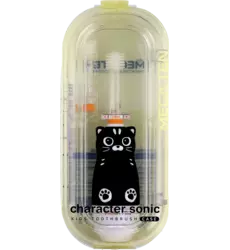 Mega Ten - 360° Toothbrush Black Cat