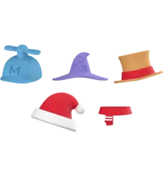 Mega Ten - Toothbrush Bespoke Caps and Scarf 5pcs