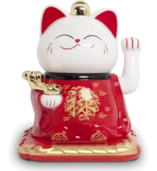 Lucky Cat - Lok Solar 10.5cm