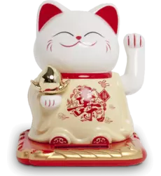 Lucky Cat - Shou Solar 10.5cm