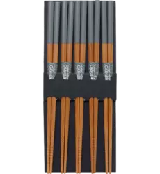 Tokyo Design Studio - Chopsticks Bamboo Grey 5 pair