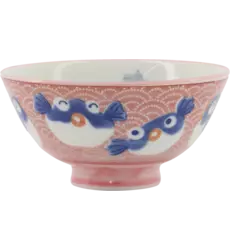 Tokyo Design Studio - Kawaii Bowl Fish Pink 300ml