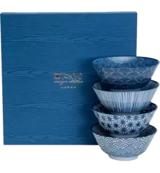 Tokyo Design Studio - Bowl Giftset Tayo Nippon Blue 500ml