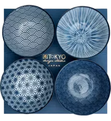 Tokyo Design Studio - Bowl Giftset Tayo Nippon Blue 500ml