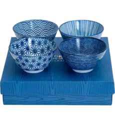 Tokyo Design Studio - Rice Bowl Giftbox Nippon Blue