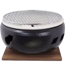 Konro - Grill with Net & Base 20x10cm