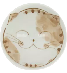Tokyo Design Studio - Kawaii Bowl Rice Fuku Cat Blue 300ml
