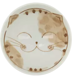 Tokyo Design Studio - Kawaii Bowl Rice Fuku Cat Green 300ml