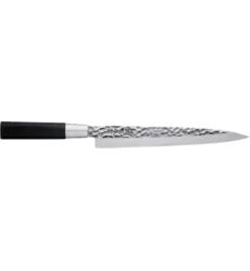 Tokyo Design Studio - Knife SS Sashimi Hammered Style Black 21cm