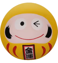 Tokyo Design Studio - Daruma Yellow 6cm