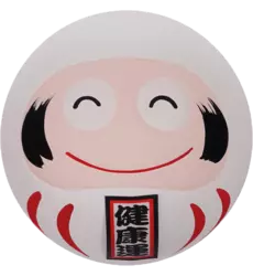 Tokyo Design Studio - Daruma White 6cm