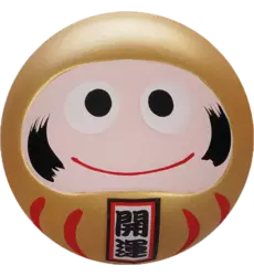 Tokyo Design Studio - Daruma Gold 6cm