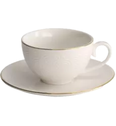 Tokyo Design Studio - Cup and Saucer Giftset Nippon White Gold 100ml