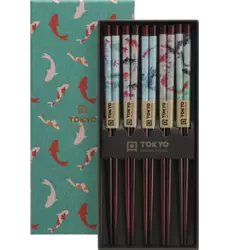 Tokyo Design Studio - Chopsticks Giftset Goldfish 5 pair