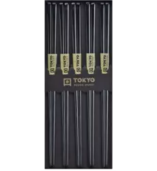 Tokyo Design Studio - Chopsticks SS Black 5 pair