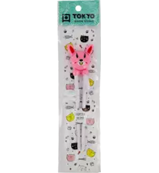 Tokyo Design Studio - Children Chopsticks Rabbit Pink 18cm