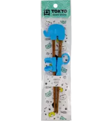 Tokyo Design Studio - Children Chopsticks Elephant Blue 20cm