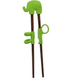 Tokyo Design Studio - Children Chopsticks Elephant Green 20cm