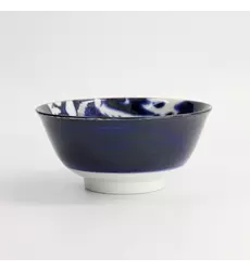 Tokyo Design Studio - Japonism Dragon Tayo Bowl 14.7x6.9cm Blue 500ml 6pcs