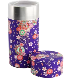 Tokyo Design Studio - Tea Container SS Purple Flower 200g