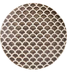 Tokyo Design Studio - Design Plates Mermaid Iga Matte 25x4cm