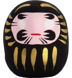 Tokyo Design Studio - Daruma Black 6cm