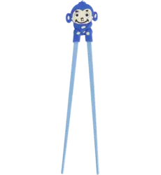 Tokyo Design Studio - Children Chopsticks Monkey Blue 22cm