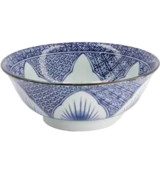 Tokyo Design Studio - Bowl Lily Flower Blue 1200ml