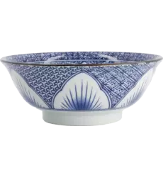 Tokyo Design Studio - Bowl Lily Flower Blue 1200ml