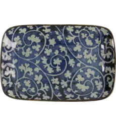 Tokyo Design Studio - Mixed Plates Tako-Karakusa Blue 3pcs