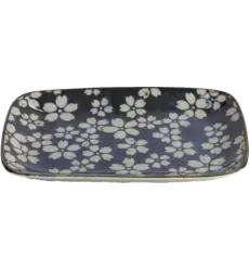 Tokyo Design Studio - Mixed Plates Sakura Blue 3pcs