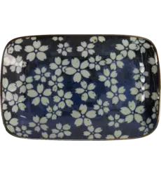Tokyo Design Studio - Mixed Plates Sakura Blue 3pcs