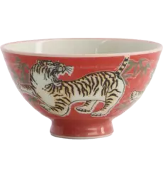 Tokyo Design Studio - Kawaii Bowl Rice Tiger Red 300ml