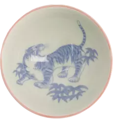 Tokyo Design Studio - Kawaii Bowl Rice Tiger Red 300ml