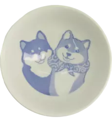 Tokyo Design Studio - Kawaii Bowl Rice Shiba-Dog Green 500ml