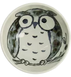 Tokyo Design Studio - Kawaii Bowl Rice Owl Pink 400ml