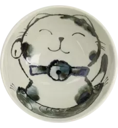 Tokyo Design Studio - Kawaii Bowl Rice Cat Pink 600ml