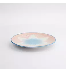 Tokyo Design Studio - Lily Flower Plate 20x2cm Red 6pcs