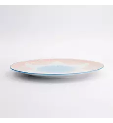 Tokyo Design Studio - Lily Flower Plate 26x2cm Red 6pcs